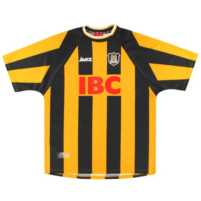 1999-00 Hull City Avec Home Shirt *Mint* L - Hull City / Mint / Large