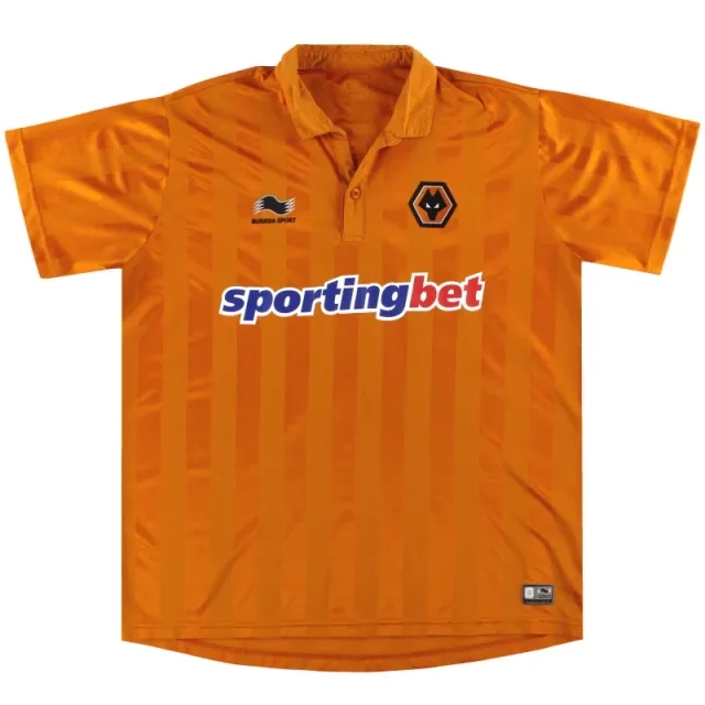2012-13 Wolves Home Shirt M - Wolves / Excellent / Medium