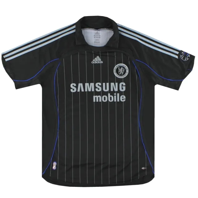 2006-07 Chelsea adidas Third Shirt L - Chelsea / Excellent / Large