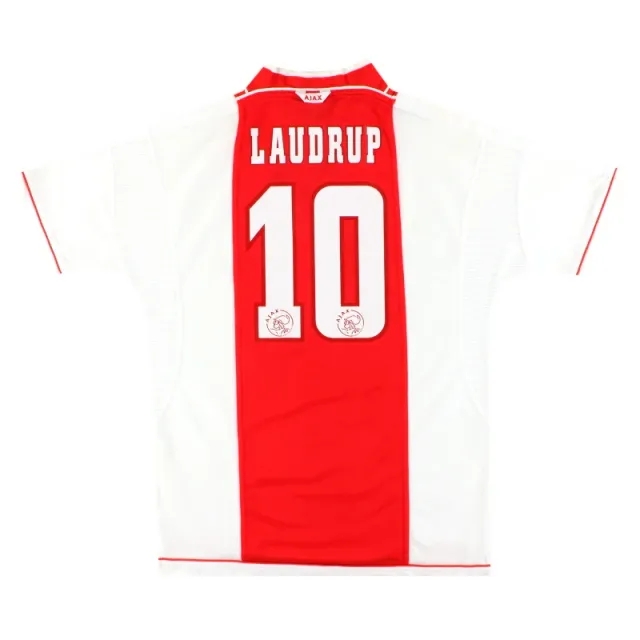 1999-00 Ajax Umbro Home Shirt Laudrup #10 *w/tags* L - Ajax / w/tags / Large