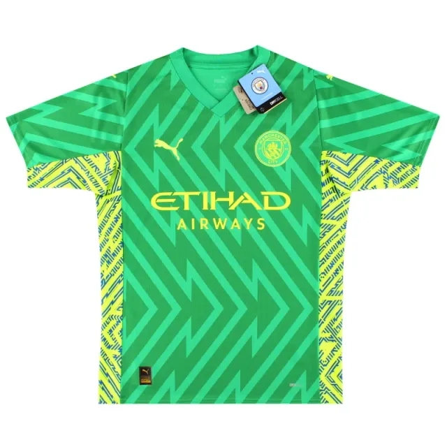 2023-24 Manchester City Puma Goalkeeper Shirt *w/tags* - Manchester City / w/tags / XXL