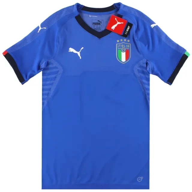 2017-18 Italy Puma Authentic Home Shirt *BNIB* - Italy / BNIB / Large