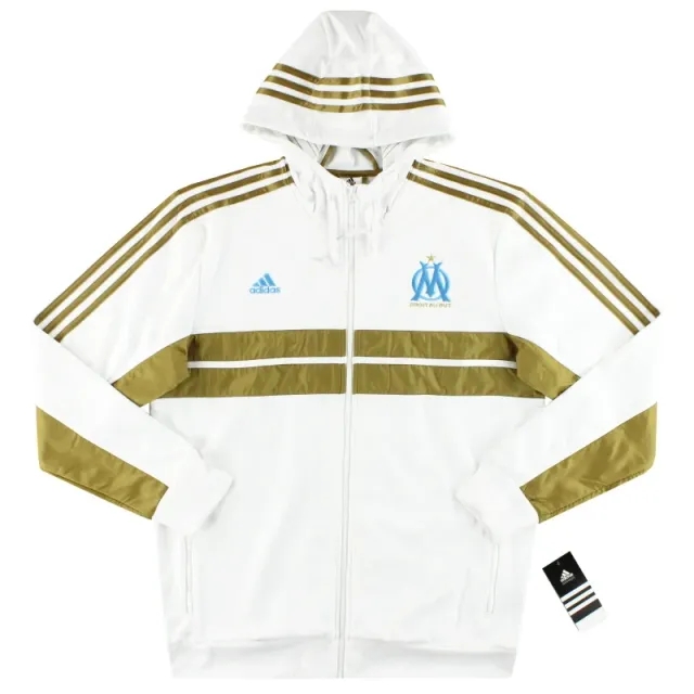 2013-14 Olympique Marseille adidas Anthem Jacket *w/tags* - Olympique Marseille / w/tags / Large