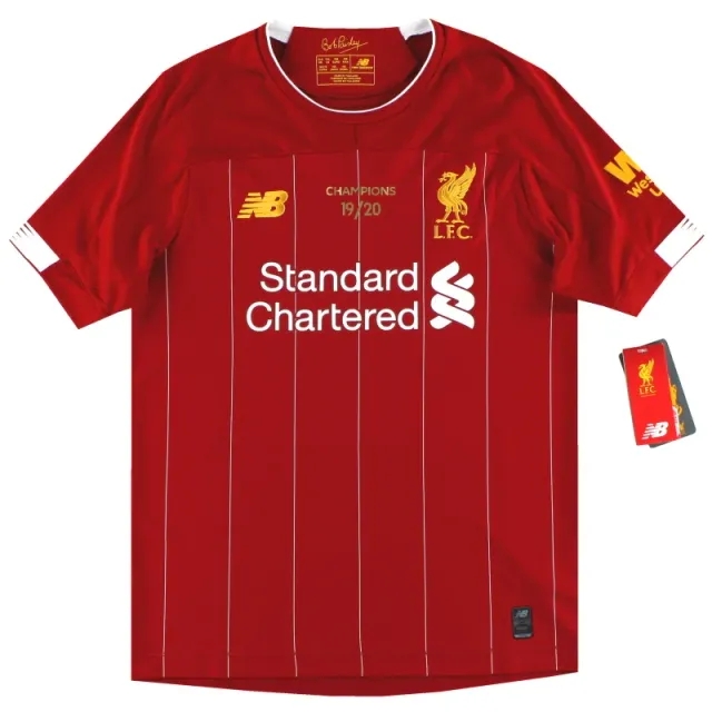 2019-20 Liverpool New Balance 'Champions' Home Shirt *w/tags* - Liverpool / w/tags / M.Boys