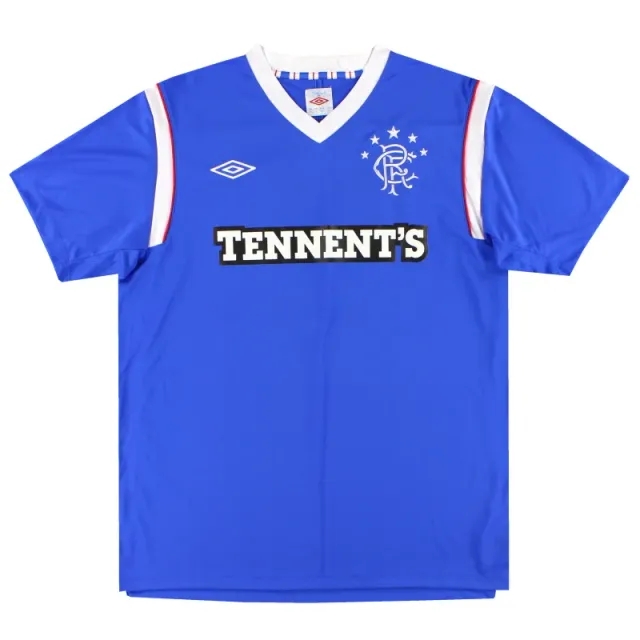 2011-12 Rangers Umbro Home Shirt #14 XL - Rangers / Excellent / XL