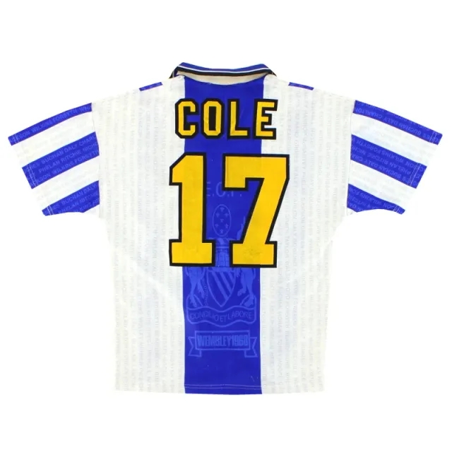 1994-96 Manchester United Umbro Third Shirt Cole #17 L.Boys - Manchester United / Excellent / Large Boys