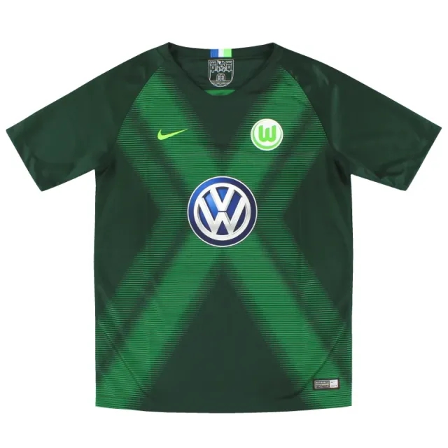2018-19 Wolfsburg Nike Home Shirt XL.Boys - Other German Clubs / Excellent / XL Boys