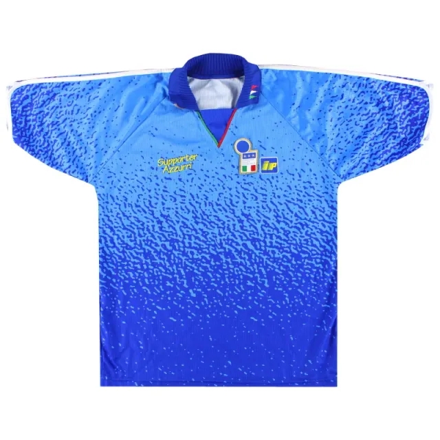 1992-93 Italy Diadora Training Shirt XL - Italy / Excellent / XL