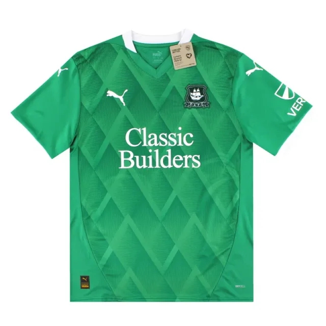 2024-25 Plymouth Puma Home Shirt *BNIB* - Plymouth Argyle / BNIB / Small