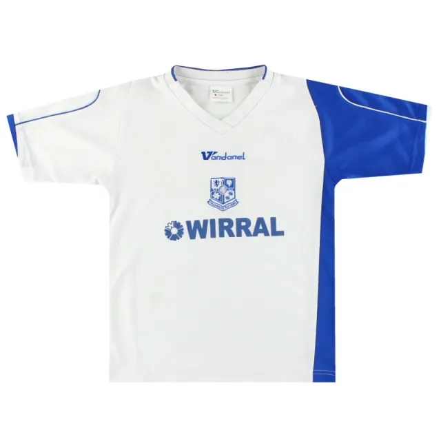 2007-09 Tranmere Rovers Vandanel Home Shirt M.Boys - Tranmere Rovers / Excellent / Medium Boys