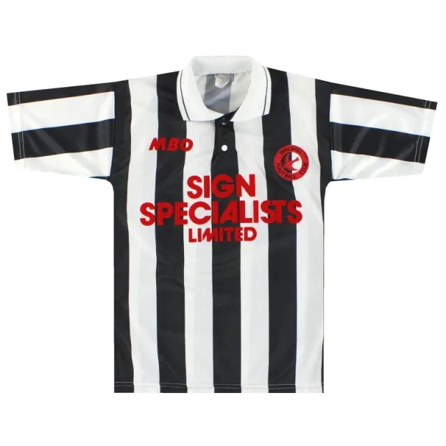 1993-94 Walsall Away Shirt Y - Walsall / Excellent / Youth