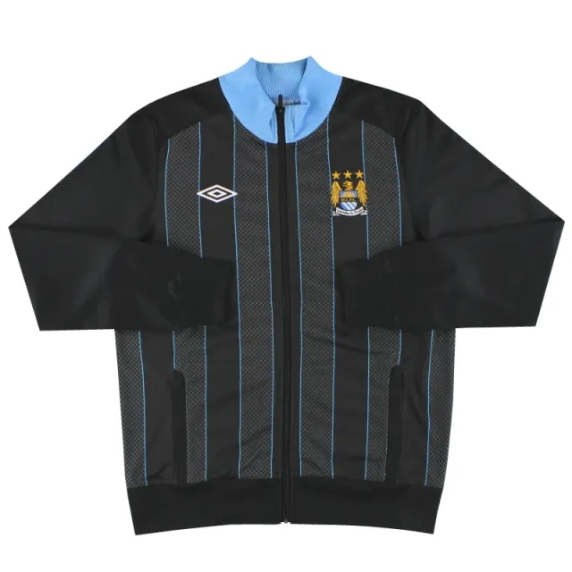 2009-10 Manchester City Umbro Track Jacket *Mint* L - Manchester City / Mint / Large