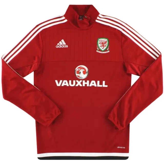 2016-17 Wales adidas Training Top L - Wales / Excellent / Large