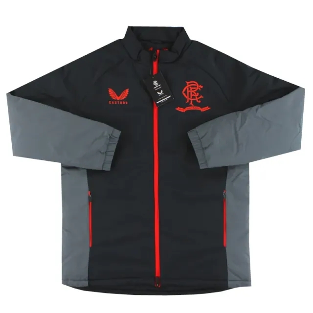 2021-22 Rangers '150 Year Anniversary' Castore Coaches Hybrid Bench Jacket *BNIB* M - Rangers / w/tags / Medium