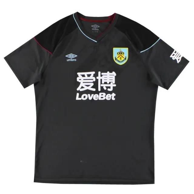 2020-21 Burnley Umbro Away Shirt XL - Burnley / Excellent / XL