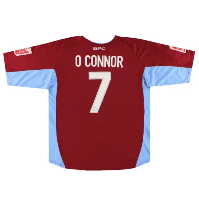 2004-05 Burnley Player Issue Home Shirt O'Connor #7 XL - Burnley / Excellent / XL