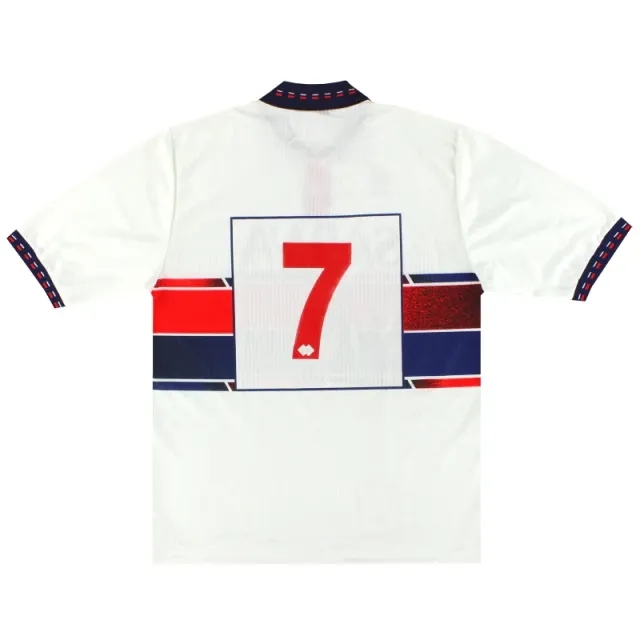 1992-94 Genoa Errea Away Shirt #7 XL - Other Italian Clubs / Excellent / XL