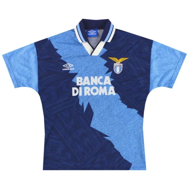 1994-96 Lazio Umbro Away Shirt XL - Lazio / Good / XL