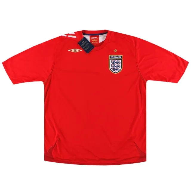 2006-08 England Umbro Away Shirt *w/tags* XL - England / w/tags / XL