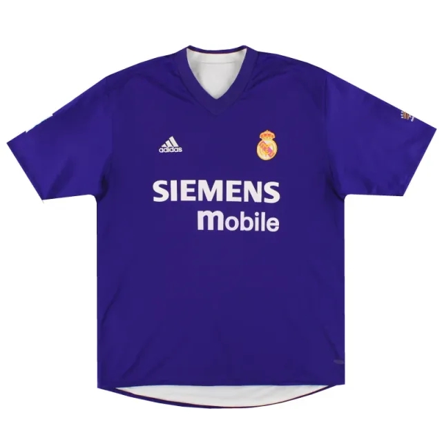 2002-03 Real Madrid adidas Centenary Reversible Third Shirt L - Real Madrid / Excellent / Large