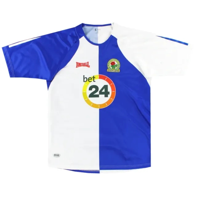 2006-07 Blackburn Lonsdale Home Shirt L - Blackburn Rovers / Excellent / Large