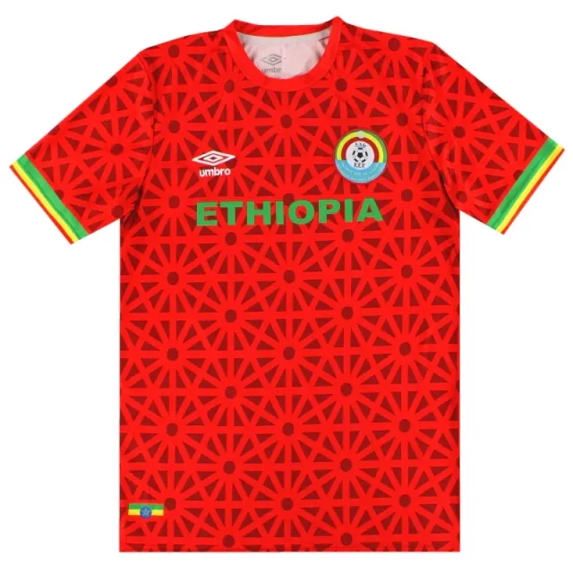 2021-22 Ethiopia Umbro Third Shirt M - African / Excellent / Medium