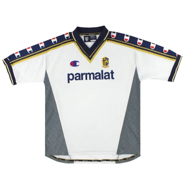2000-01 Parma Champion Away Shirt L - Parma / Very good / Large
