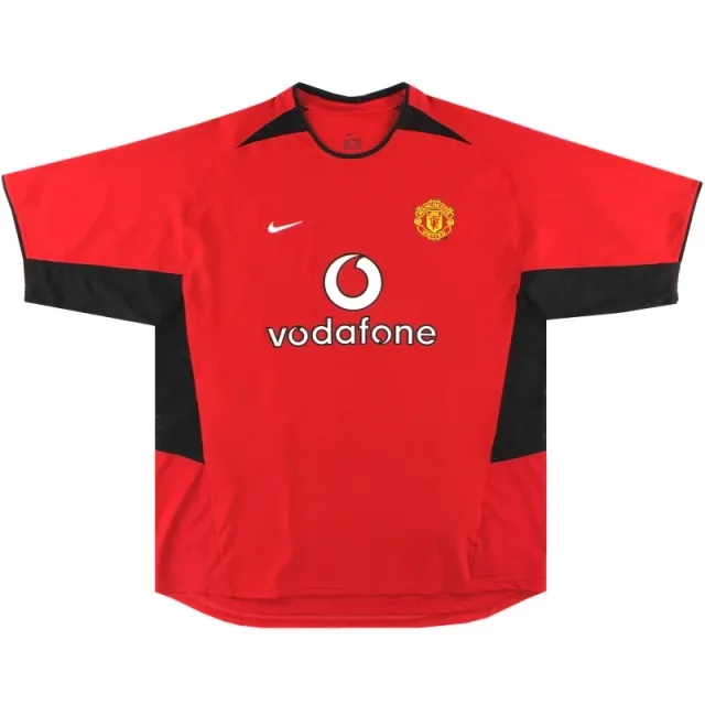 2002-04 Manchester United Nike Home Shirt XL - Manchester United / Very Good / XL