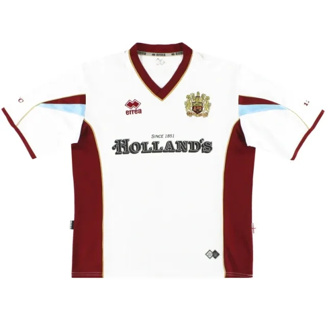 2007-08 Burnley Errea '125th Anniversary' Away Shirt 4XL - Burnley / Very Good / 4XL