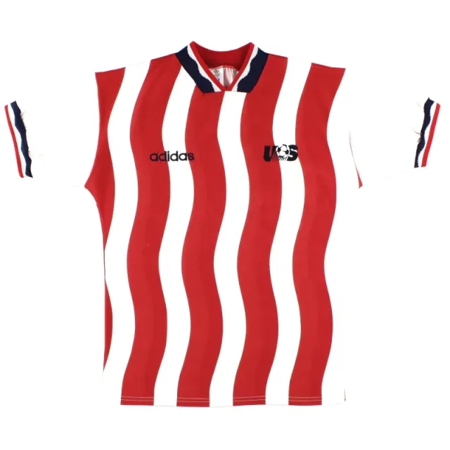 1994 USA adidas Home Shirt *Mint* L - USA / Mint / Large