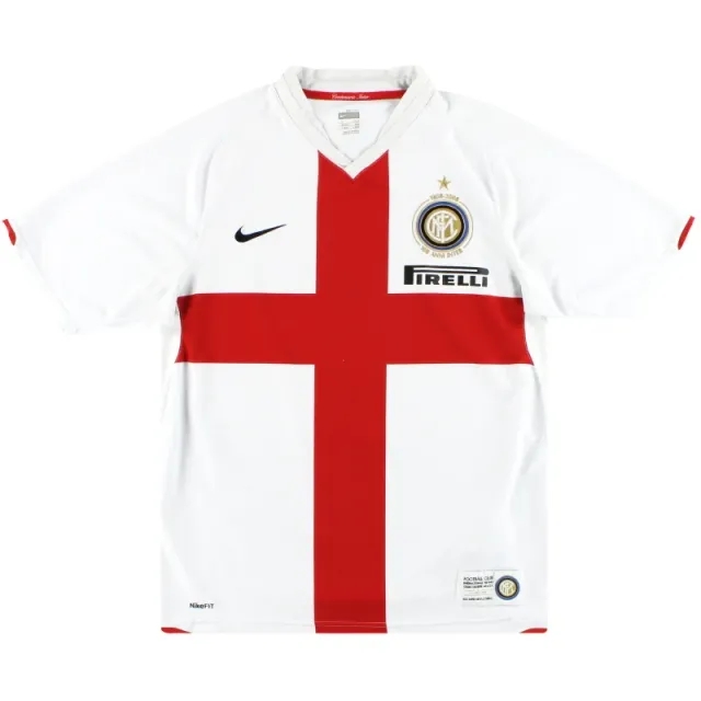 2007-08 Inter Milan Nike Centenary Away Shirt XXL - Inter Milan / Excellent / XXL