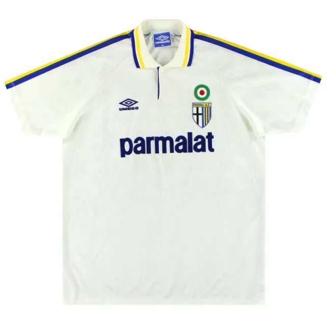 1992-93 Parma Home Shirt XL - Other Italian Clubs / Excellent / XL