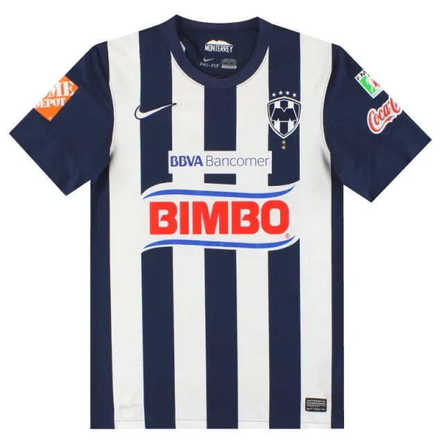 2012-13 Monterrey Nike Home Shirt S - Central and South American Clubs / Excellent / Small