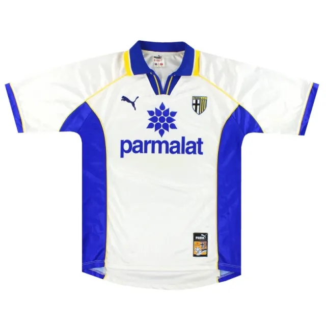 1997-98 Parma Puma Home Shirt XL - Parma / Excellent / XL