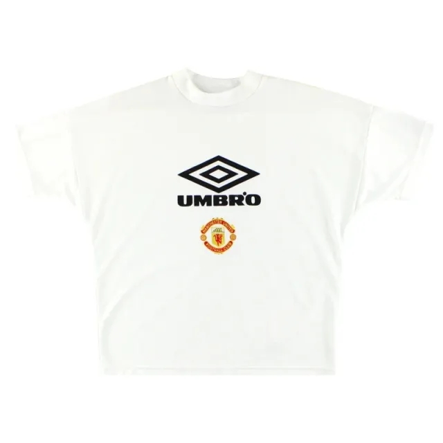 1996-97 Manchester United Umbro Training Shirt Y - Manchester United / Excellent / Youth