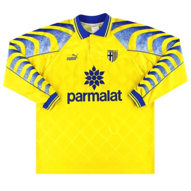 1995-96 Parma Puma Third Shirt L/S XL - Parma / Excellent / XL