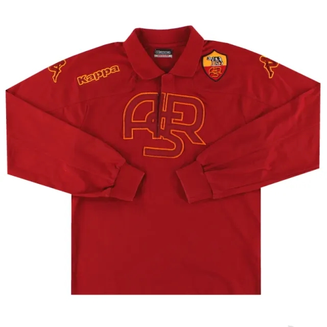 2011-12 Roma Kappa Polo Shirt M - Roma / Excellent / Medium