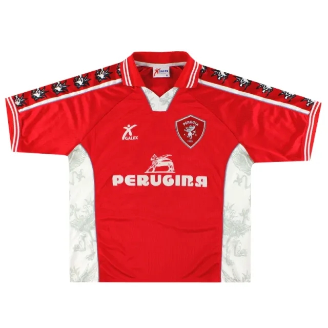 1999-00 Perugia Home Shirt #11 XL - Other Italian Clubs / Excellent / XL