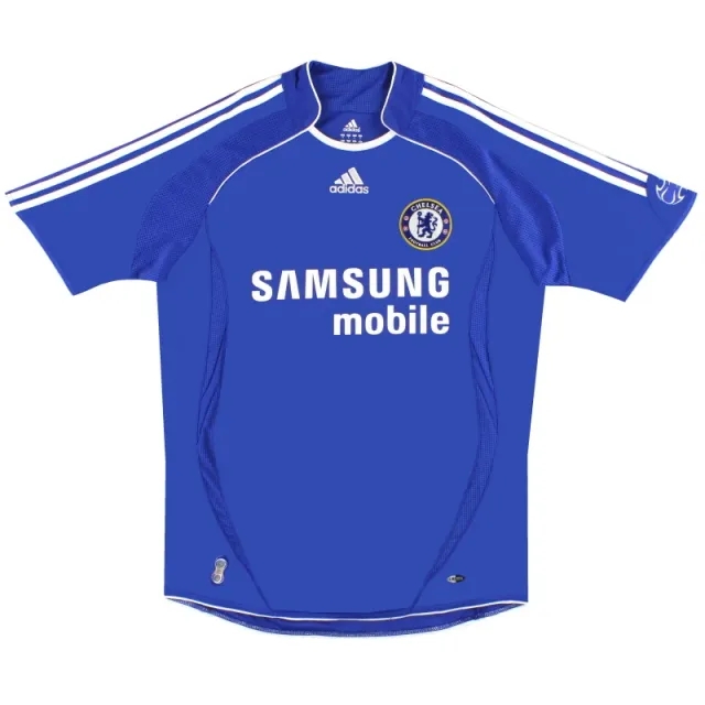 2006-08 Chelsea adidas Home Shirt L - Chelsea / Excellent / Large