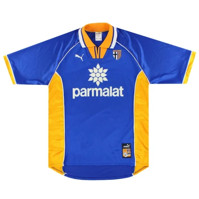 1997-98 Parma Puma Away Shirt *Mint* XL - Parma / Mint / XL