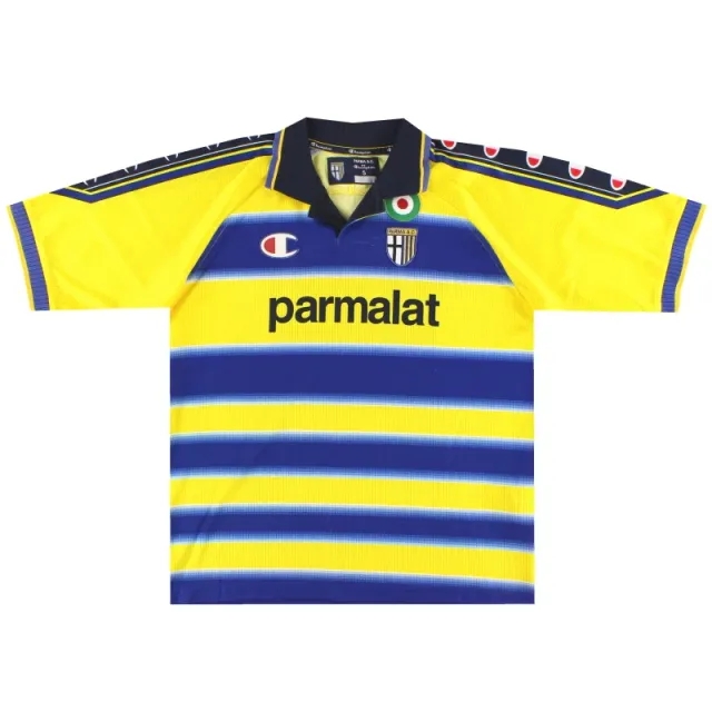 1999-00 Parma Champion Home Shirt XL - Parma / Excellent / XL