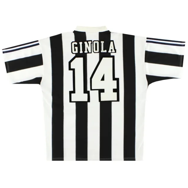 1995-97 Newcastle adidas Home Shirt Ginola #14 XL - Newcastle United / Mint / XL