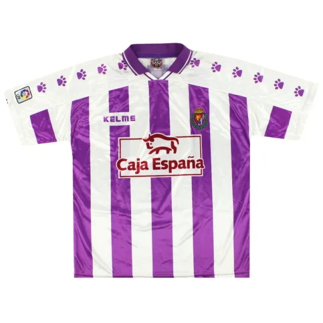1996-97 Real Valladolid Kelme Home Shirt XL - Other Spanish Clubs / Excellent / XL