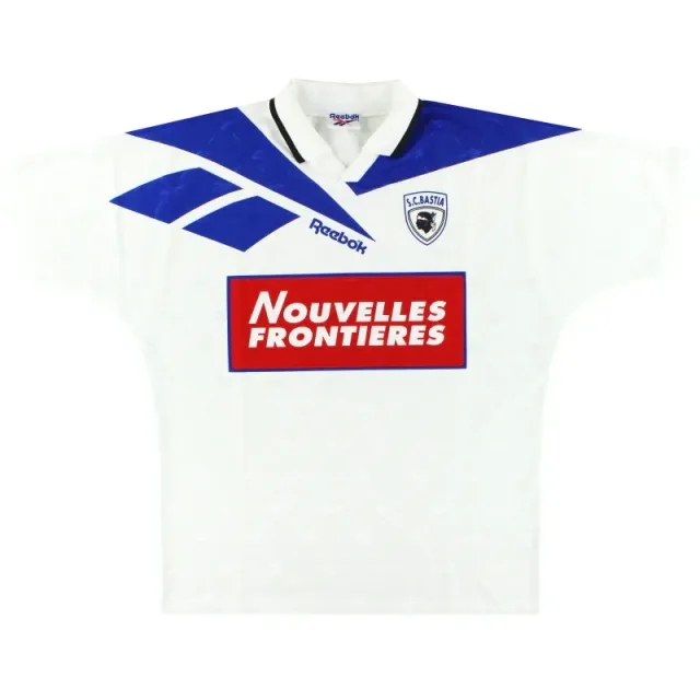 1995-96 Bastia Reebok Away Shirt XXL - Other French Clubs / Excellent / XXL
