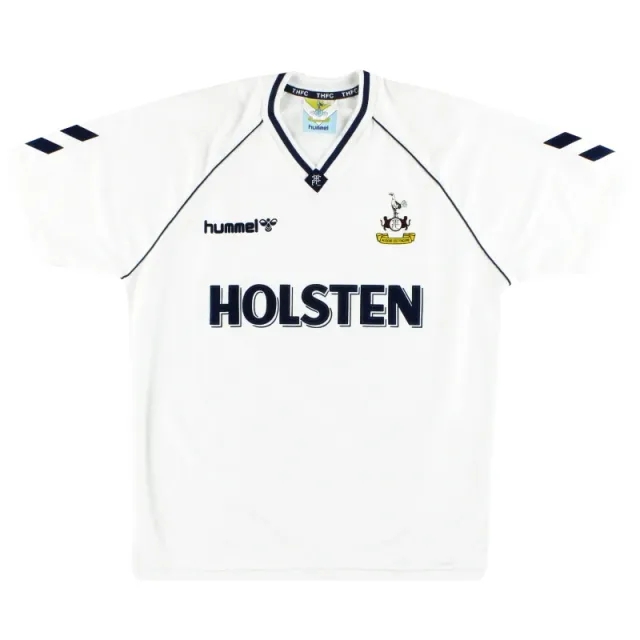 1989-91 Tottenham Hummel Home Shirt M - Tottenham Hotspur / Excellent / Medium