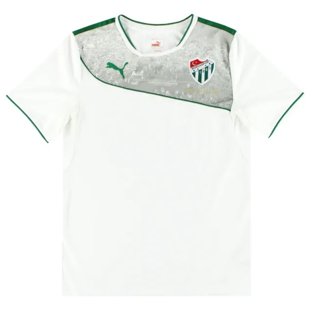 2013-14 Bursaspor Puma '50 Year Anniversary' Fourth Shirt M - Other Turkish Clubs / Excelelnt / Medium
