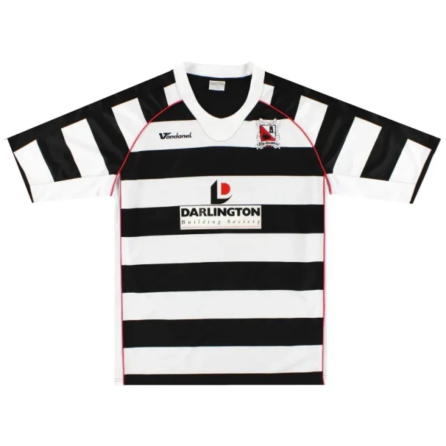 2007-08 Darlington Vandanel Home Shirt XL - Darlington / Excellent / XL