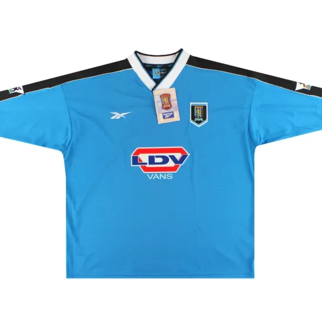 1998-00 Aston Villa Reebok Away Shirt Collymore #9 *w/tags* XXL - Aston Villa / Excelllent / XXL
