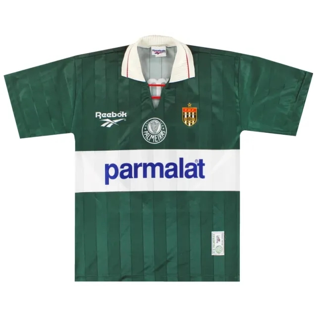 1997 Palmeiras Reebok Fourth Shirt #10 M - Central and South American Clubs / Excellent / Medium