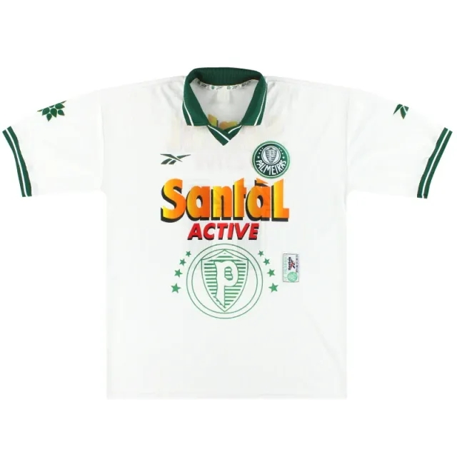 1998 Palmeiras Reebok Away Shirt #11 L - Central and South American Clubs / Excellent / Large